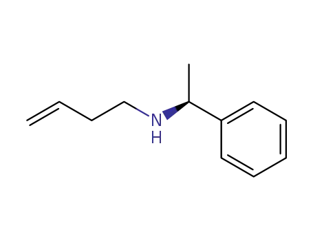 Molecular Structure of 114963-47-2 (Benzenemethanamine, N-3-butenyl-a-methyl-, (S)-)