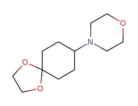 Molecular Structure of 127562-53-2 (4-(1,4-dioxaspiro[4.5]decan-8-yl)morpholine)