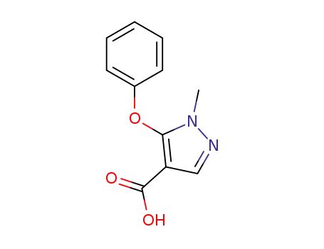 1-methyl-5-phenoxy-1H-pyrazole-4-carboxylic acid