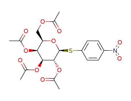 [3,4,5-triacetyloxy-6-(4-nitrophenyl)sulfanyl-oxan-2-yl]methyl acetate cas  41341-55-3