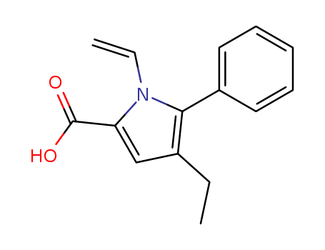 4-ETHYL-5-PHENYL-1-VINYL-1H-PYRROLE-2-CARBOXYLIC ACIDCAS
