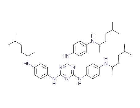 1,3,5-Triazine-2,4,6-triamine,N2,N4,N6-tris[4-[(1,4-dimethylpentyl)amino]phenyl]-