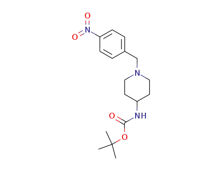 tert-Butyl 1-(4-nitrobenzyl)piperidin-4-ylcarbamate