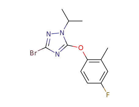 C<sub>12</sub>H<sub>13</sub>BrFN<sub>3</sub>O