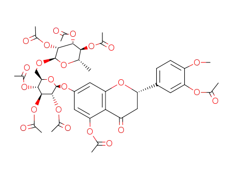 Molecular Structure of 25227-16-1 (octa-O-acetylhesperidin)