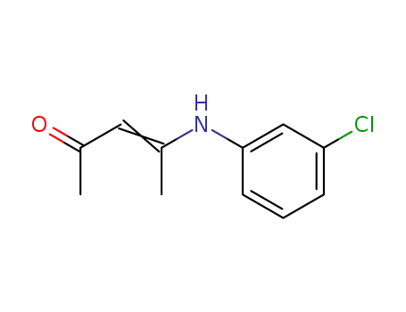 3-Penten-2-one, 4-[(3-chlorophenyl)amino]-