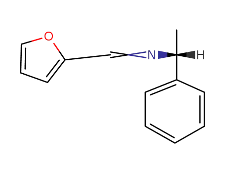 Benzenemethanamine, N-(2-furanylmethylene)-a-methyl-, (R)-