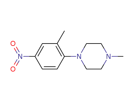 1-Methyl-4-(2-methyl-4-nitrophenyl)piperazine