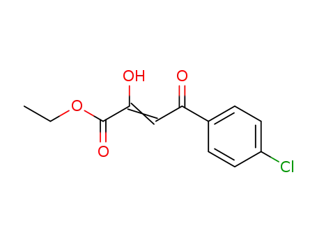 2-Butenoic acid, 4-(4-chlorophenyl)-2-hydroxy-4-oxo-, ethyl ester