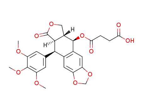 Molecular Structure of 47789-93-5 (Succinylpodophyllotoxin)