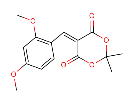 1,3-Dioxane-4,6-dione,
5-[(2,4-dimethoxyphenyl)methylene]-2,2-dimethyl-