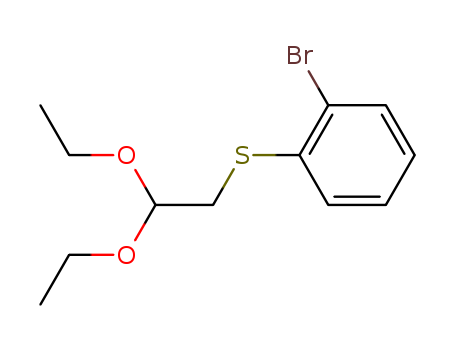 1-BROMO-2-(2,2-DIETHOXY-ETHYLSULFANYL)-BENZENE(137105-52-3)