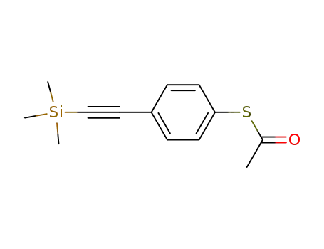Ethanethioic acid, S-[4-[(trimethylsilyl)ethynyl]phenyl] ester
