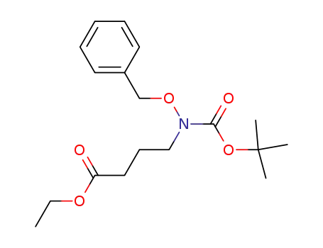 Butanoic acid,
4-[[(1,1-dimethylethoxy)carbonyl](phenylmethoxy)amino]-, ethyl ester