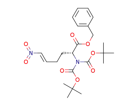 Benzyl (2R,5E)-2-[bis(tert-butoxycarbonyl)aMino]-6-nitrohex-5-enoate