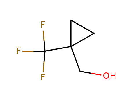 Molecular Structure of 371917-17-8 (1-(Trifluoromethyl)cyclopropanemethanol)