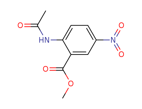 Benzoic acid,2-(acetylamino)-5-nitro-, methyl ester cas  5409-45-0