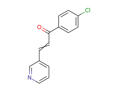 2-Propen-1-one, 1-(4-chlorophenyl)-3-(3-pyridinyl)-