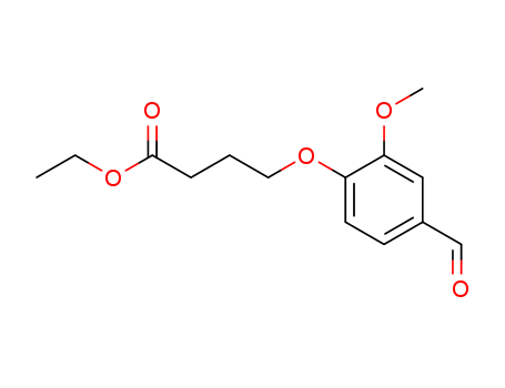ETHYL 4-(4-FORMYL-2-METHOXYPHENOXY)BUTANOATE