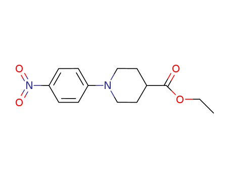 4-Piperidinecarboxylic acid, 1-(4-nitrophenyl)-, ethyl ester