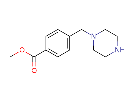 Benzoic acid,4-(1-piperazinylmethyl)-, methyl ester