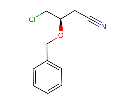 (R)-3-(benzyloxy)-4-chloro-butanenitrile