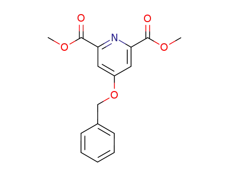2,6-Pyridinedicarboxylic acid, 4-(phenylmethoxy)-, dimethyl ester