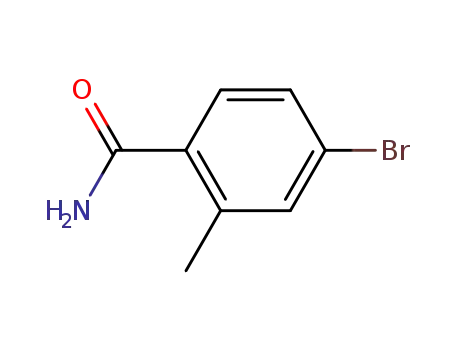 Molecular Structure of 868776-08-3 (4-bromo-2-methylbenzamide)