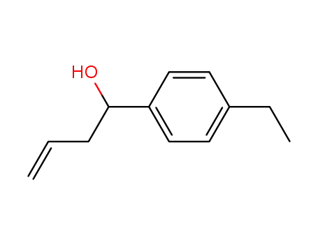 Molecular Structure of 221910-67-4 (4-(4-ETHYLPHENYL)-1-BUTEN-4-OL)