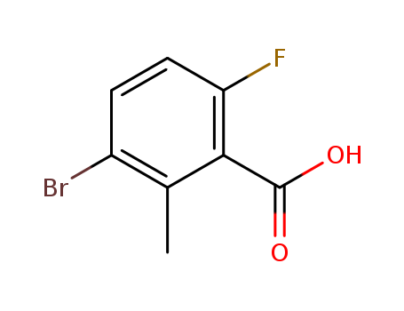 3-bromo-6-fluoro-2-methyl-benzoic acid