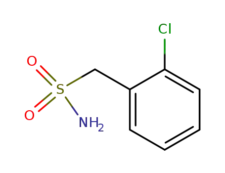 Molecular Structure of 89665-79-2 (Benzenemethanesulfonamide, 2-chloro-)