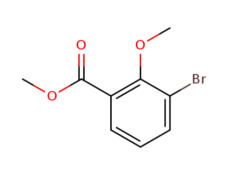 Molecular Structure of 260806-90-4 (methyl 3-bromo-2-methoxybenzoate)