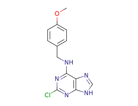 9H-Purin-6-aMine, 2-chloro-N-[(4-Methoxyphenyl)Methyl]-