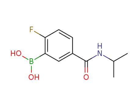 (2-Fluoro-5-(isopropylcarbamoyl)phenyl)boronic acid