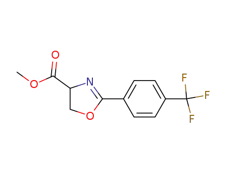 methyl 2-[4-(trifluoromethyl)phenyl]-1,3-oxazoline-4-carboxylate