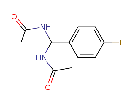 Acetamide, N,N'-[(4-fluorophenyl)methylene]bis-