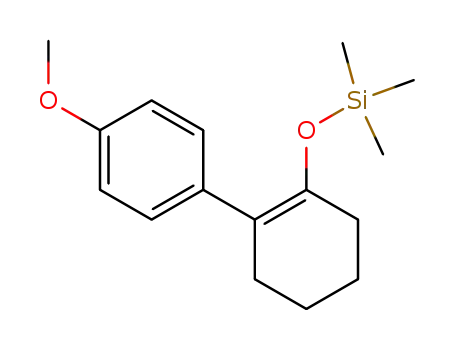Silane, [[2-(4-methoxyphenyl)-1-cyclohexen-1-yl]oxy]trimethyl-