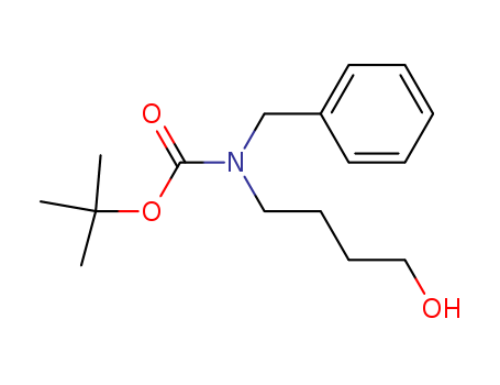 Carbamic acid, (4-hydroxybutyl)(phenylmethyl)-, 1,1-dimethylethyl ester