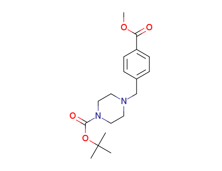 1-Piperazinecarboxylicacid, 4-[[4-(methoxycarbonyl)phenyl]methyl]-, 1,1-dimethylethyl ester