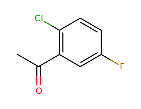 Molecular Structure of 2965-16-4 (2'-CHLORO-5'-FLUOROACETOPHENONE)
