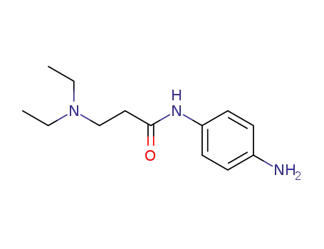N- (4- 아미노 페닐) -3- (디 에틸 아미노) 프로판 아미드
