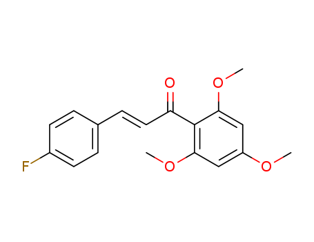 3-(4-FLUOROPHENYL)-1-(2,4,6-TRIMETHOXYPHENYL)-2-PROPEN-1-ONE