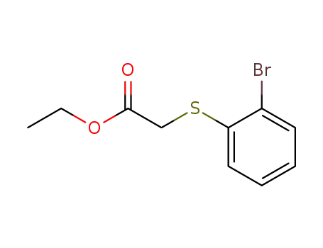 ethyl 2-((2-bromophenyl)thio)acetate