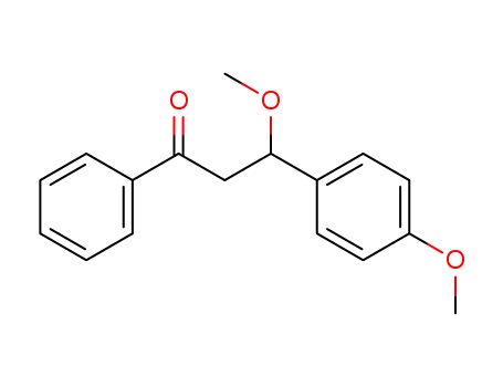 3-methoxy-3-(4-methoxyphenyl)-1-phenyl-propan-1-one