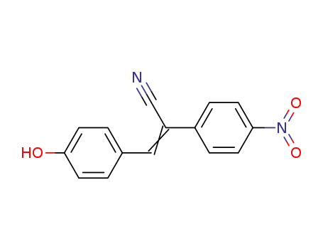 2-(4-(Hydroxy(oxido)amino)phenyl)-3-(4-hydroxyphenyl)acrylonitrile