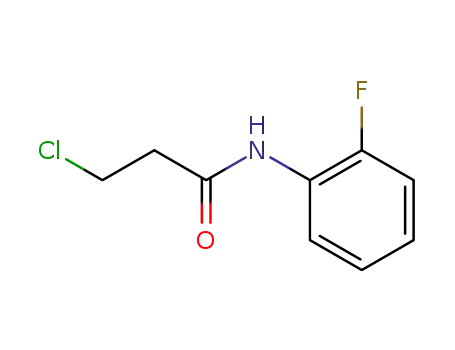 3-클로로-N-(2-플루오로페닐)프로판아미드