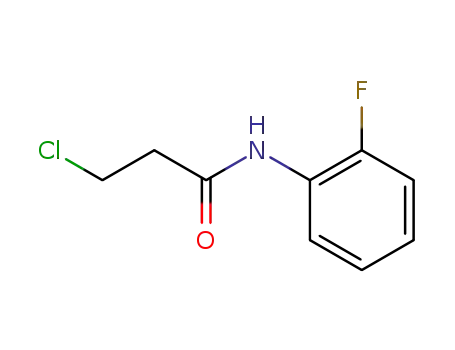 3-chloro-N-(2-fluorophenyl)propanamide