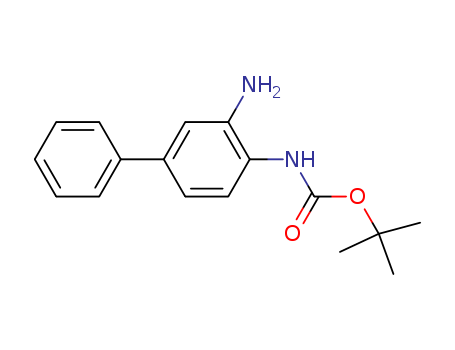 Carbamic acid, (3-amino[1,1'-biphenyl]-4-yl)-, 1,1-dimethylethyl ester