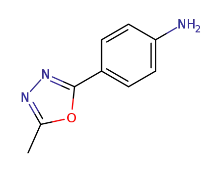 4- (5-METHYL-1,3,4-OXADIAZOL-2-YL) 아닐린