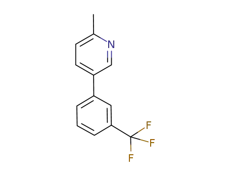 Pyridine, 2-methyl-5-[3-(trifluoromethyl)phenyl]-